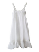 Spaghetti Strap Ruffle Hem Mini Nightdress