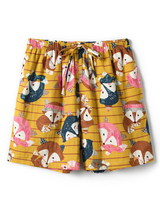 Cute Cartoon Print Pajama Pants