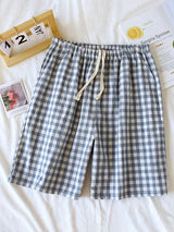 Classic Plaid Pajama Shorts