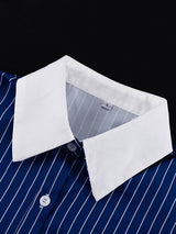 Long Sleeve Striped Shirt & Pants Set