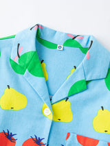Fruits Printed Long Sleeve Pajamas