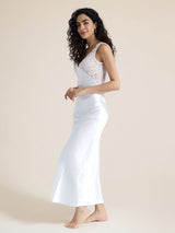 Kafiloe Lace Trim Camisole Nightgown