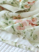 Printed Short Sleeve Women Pajama Set