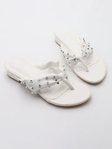 Rhinestone Flip Sandals