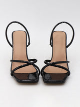 Strappy Chunky Heeled Sandals