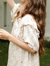 Floral Print Cotton Lounge Nightdress