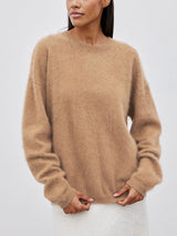 Solid Crew Neck Sweater