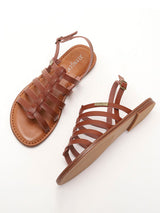 Strappy Flat Sandals