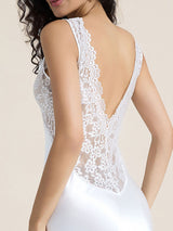 Kafiloe Lace Trim Camisole Nightgown