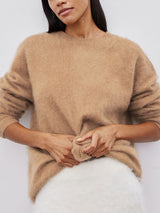 Solid Crew Neck Sweater