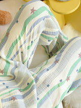 Printed Cotton Pajama Pants