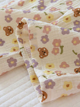 Crepe Elastic Waist Long Pajama Pants