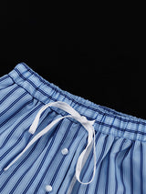 Striped Three Pieces Pants Set