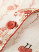 Cute Cherry & Mushroon Print Pajama Set