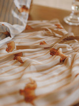 Dachshund Print Long Sleeve Striped Pajamas