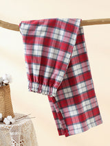 Cotton Classic Plaid Pajama Pants