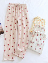 Cotton Printed Pajama Pants