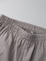 Casual Cotton Shirt & Shorts Set