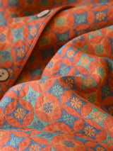 Small Flowers Cotton Pajama Set