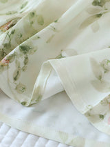 Printed Short Sleeve Women Pajama Set