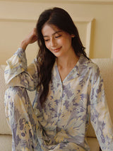 Kafiloe Vintage Print Pajama Set