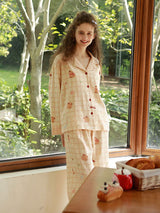 Kafiloe Capybara Cotton Pajama Set