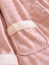 Kafiloe Thick Plaid Flannel Pajamas