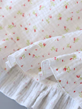 Small Flowers Sleeveless Pajama Set