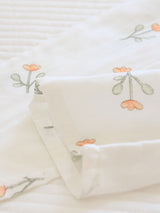 Small Flower Print Shirt Pajamas Set