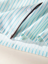 Kafiloe Striped Cotton Pajama Set