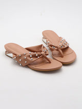 Rhinestone Flip Sandals