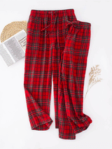 Flannel Couple Plaid Pajama Pants