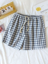 Classic Plaid Pajama Shorts