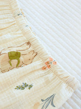 Cotton Cartoon Print Pajamas Set