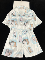 Cute Cats Pattern Pajamas Set