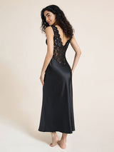 Kafiloe Lace Trim Camisole Nightgown