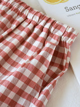 Classic Plaid Pajama Shorts