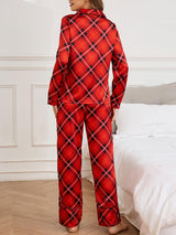 Classic Red Plaid Christmas Pajamas