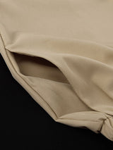 Loose Khaki 2 Piece Sets