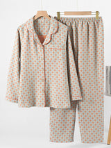 Snowflake Cotton Pajama Set