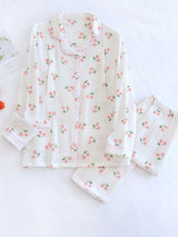 Cotton Floral Nasuring Pajama Set