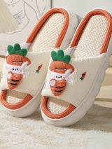 Linen Cartoon Cute Slipper