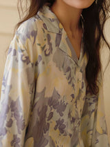 Kafiloe Vintage Print Pajama Set