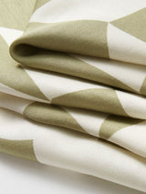 Checkerboard Print Cotton Cami Nightdress