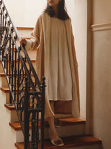 Kafiloe Thick Jacquard Sherpa Robe