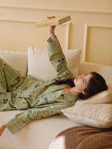 Kafiloe Bear Cotton Pajama Set