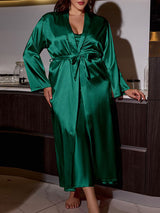 Holiday Cami Nightgown & Robe Set