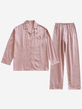 Solid Color Couple Pajamas Set