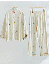 Prince Story Shirt Pajamas Set