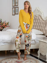 Floral Print Modal Cotton Lounge Set - Kafiloe